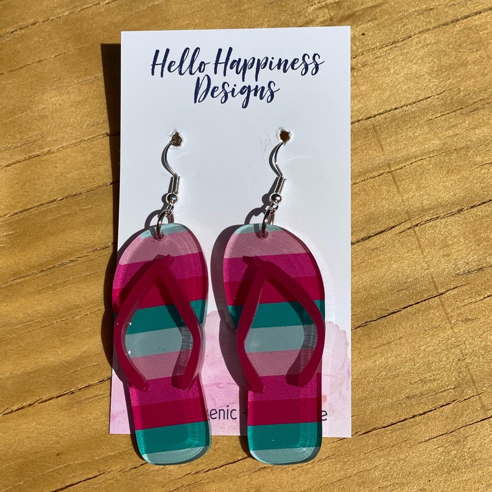 Flip Flop Earrings